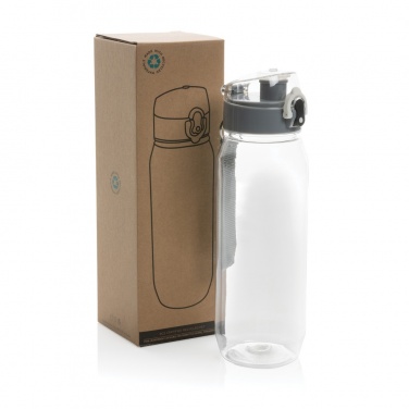 Logotrade presentreklam bild: Yide läckagesäker låsbar vattenflaska 800ml RCS PET