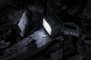 Logotrade profilreklam bild: Gear X heavy duty pannlampa RCS återvunnen plast