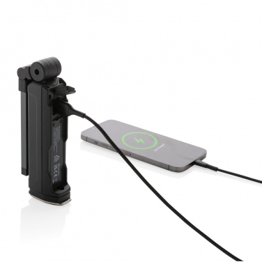 Logotrade presentreklam bild: Gear X USB uppladdningsbar arbetslampa, RCS återvunnen plast