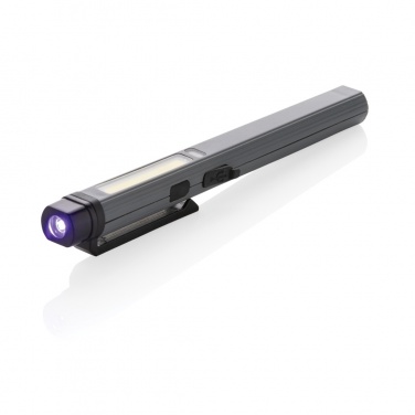 Logotrade profilprodukter bild: Gear X USB uppladdningsbar pennlampa, RCS återvunnen plast