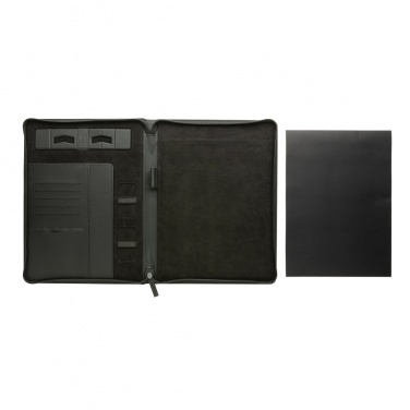 Logotrade profilprodukter bild: Swiss Peak Heritage A4 portfolio i RCS PU