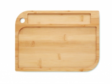 Logotrade presentreklam bild: Serveringstallrik i bambu