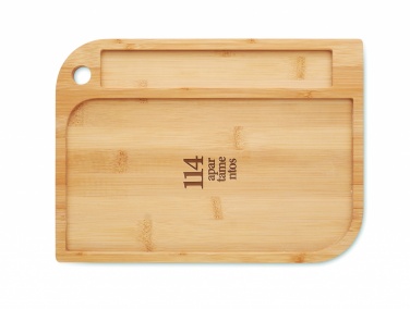 Logotrade kampanjprodukter bild: Serveringstallrik i bambu