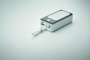 Logotrade profilprodukter bild: Powerbank 10.000mAh med COB