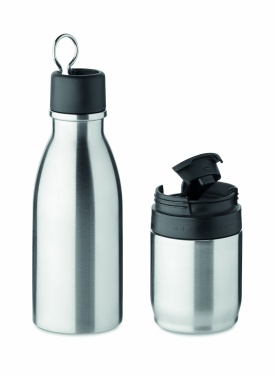 Logotrade reklamprodukter bild: 2 i 1 termo flaska 500 ml