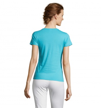 Logotrade kampanjprodukter bild: MISS DAM T-SHIRT 150g