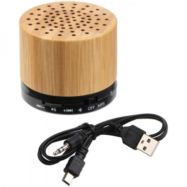 Logotrade presentreklam bild: Bambu bluetooth högtalare FLEEDWOOD