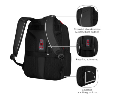 Logotrade profilprodukter bild: Ryggsäck Wenger Altair 15,6''