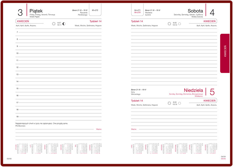 Logotrade profilprodukter bild: Kalender 642016