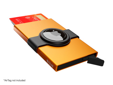 Logotrade kampanjprodukter bild: RFID kreditkortsfodral med hållare för AirTag 2163108