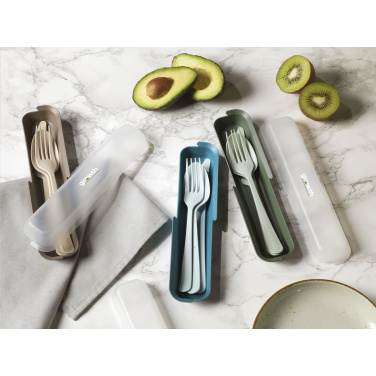 Logotrade reklamprodukter bild: Utomhus 3-delat bestickset