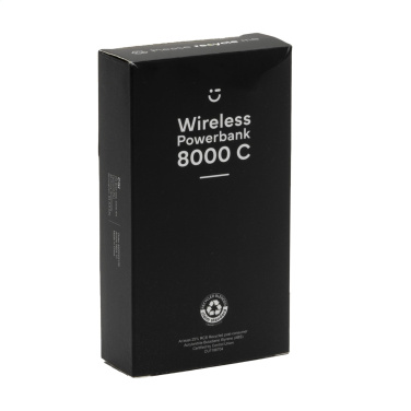 Logotrade profilprodukter bild: Trådlös Powerbank 8000 C trådlös laddare