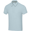 Akoya unisex polo av återvunnen frotté, Molnblått
