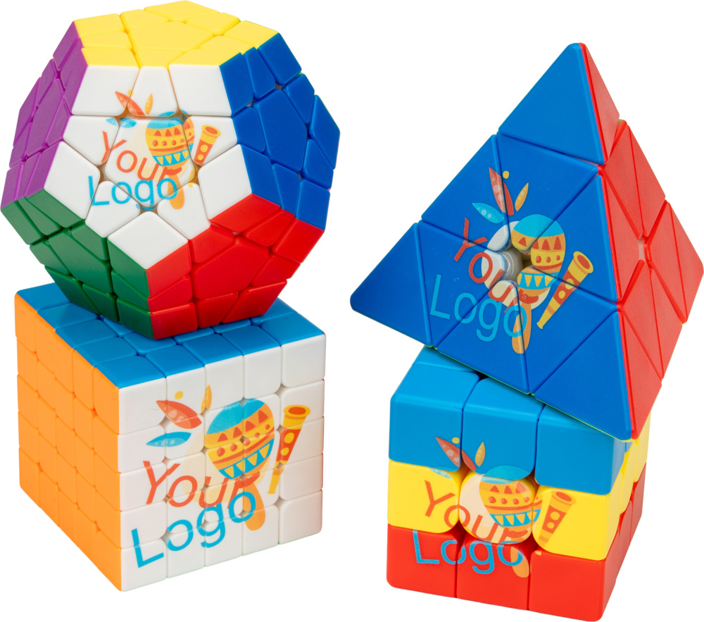 Logotrade reklamprodukter bild: Kub - logikpussel