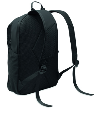 Logotrade profilprodukter bild: 15'' mjuk PU-dataryggsäck