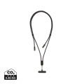 LoopAmp RCS RPET justerbar telefonkabel med 60 W kabel, svart