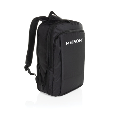Logotrade profilprodukter bild: Flexpack Aware™ RPET expanderbar smal 15,6 laptop ryggsäck