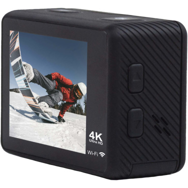 Logotrade reklamprodukter bild: Prixton DV670 4K actionkamera med dubbel skärm