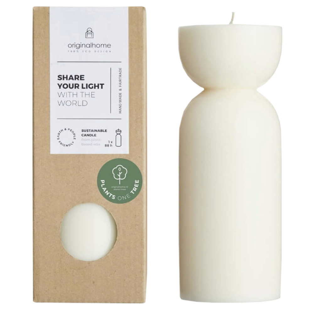 Logotrade presentreklam bild: Originalhome ekologiskt ljus – medium