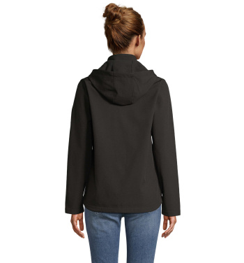 Logotrade profilprodukter bild: RACE WOMEN HOODED JACKET