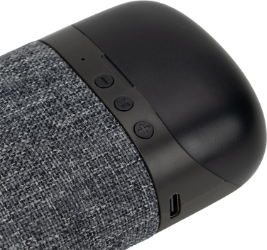 Logotrade presentreklam bild: Bluetooth-högtalare HF01 med inbyggda hörlurar 2 i 1