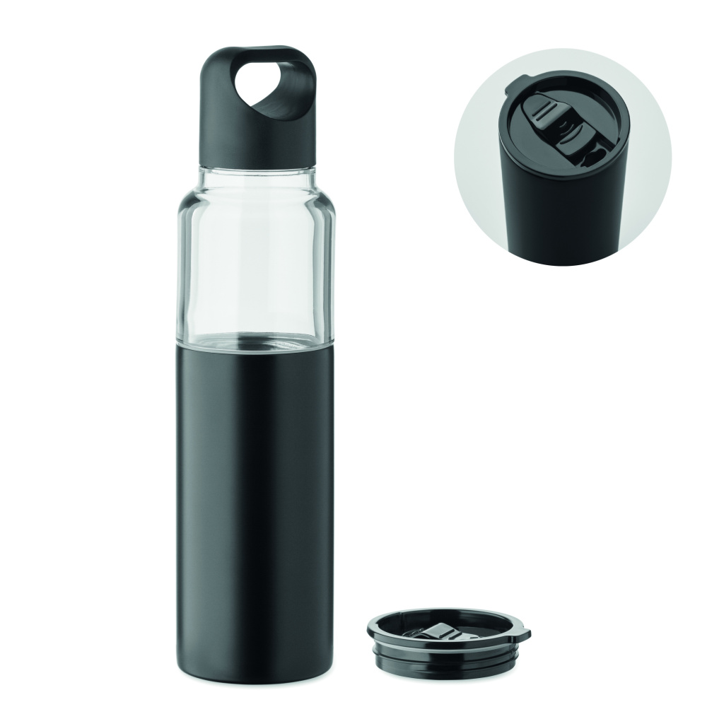 Logotrade presentreklam bild: 2 i 1 flaska 610 ml