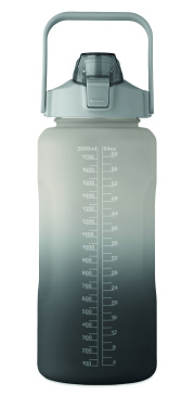 Logotrade profilprodukter bild: RPET vattenflaska 2000 ml