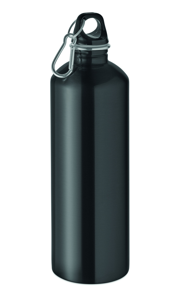 Logotrade presentreklam bild: Flaska med enkel vägg 1000 ml