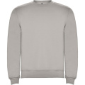 Clasica unisex tröja med rund hals, Pärlgrå