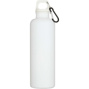 Logotrade presentreklam bild: Oregon 750 ml vattenflaska av återvunnen RCS-plast med karbinhake
