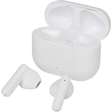 Logotrade reklamprodukter bild: Altais True Wireless Bluetooth®-öronsnäckor av återvunnen plast