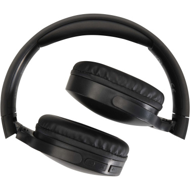Logotrade reklamprodukter bild: Ancha trådlösa Bluetooth®-hörlurar av återvunnen plast