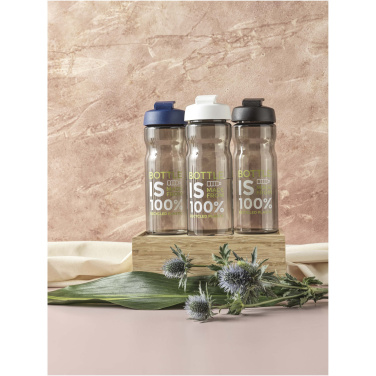Logotrade profilprodukter bild: H2O Active® Eco Base 650 ml sportflaska med uppfällbart lock